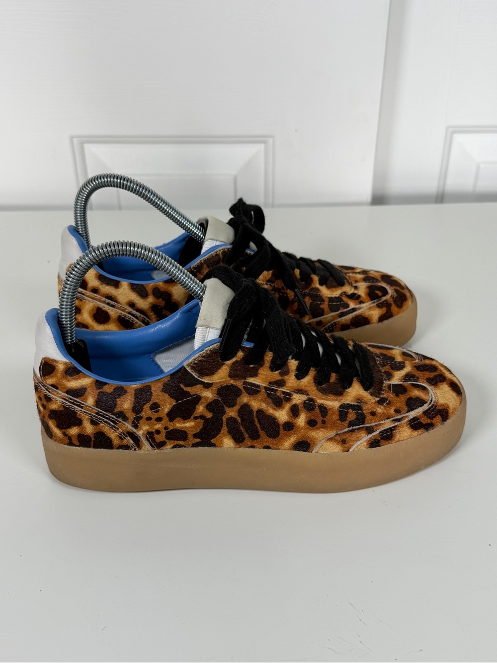 Steve Madden Tux Women's Tux Sneaker Shoes, Leopard , 8.5M